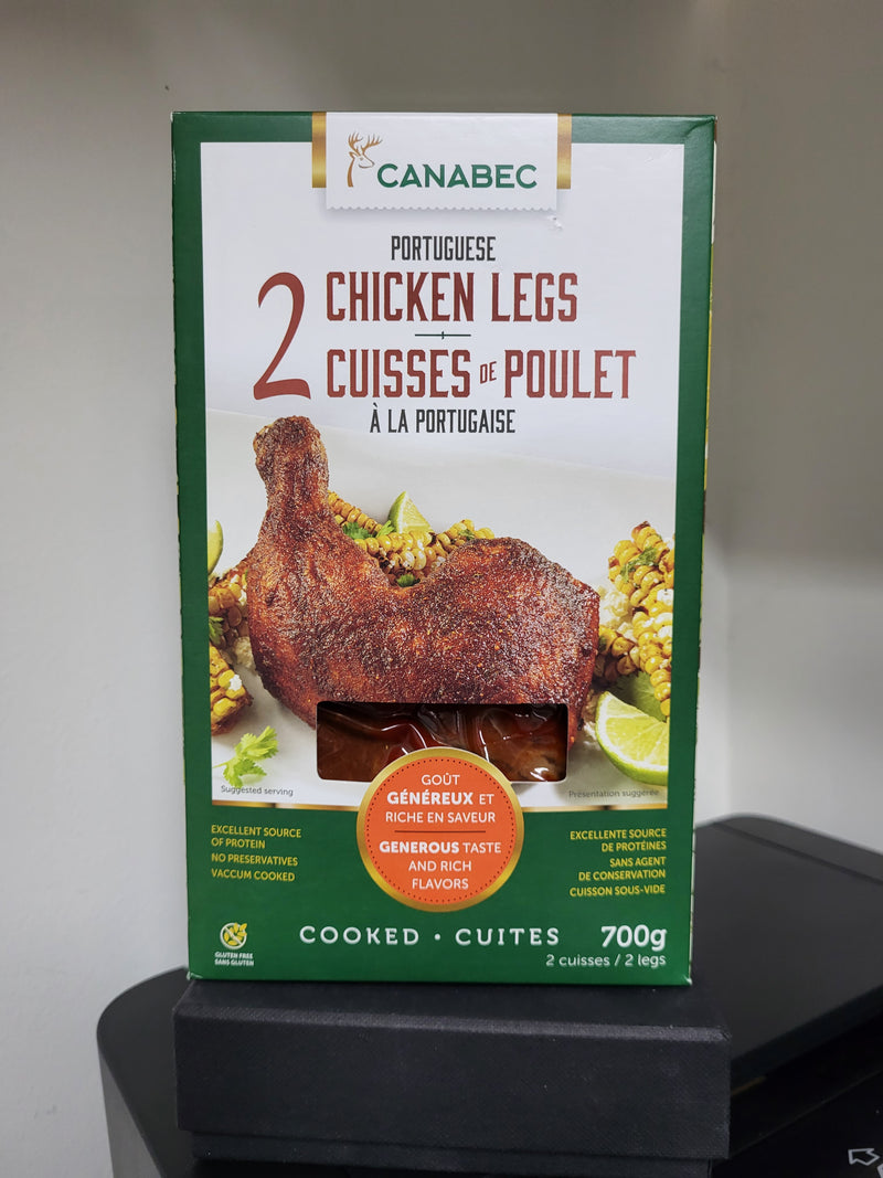 Canabec chicken, Portuguese legs