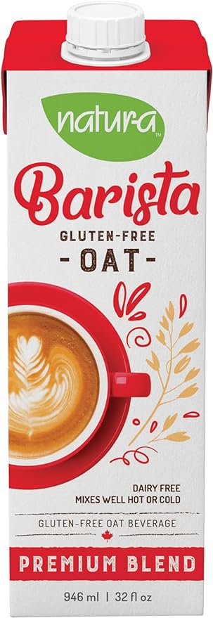 Natura - Gluten-free Barista Premium Unsweetened Oat Milk