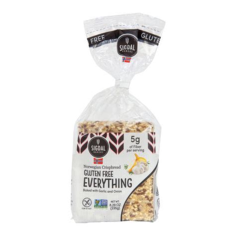 Sigdal Bakeri - Gluten Free Everything Crispbread