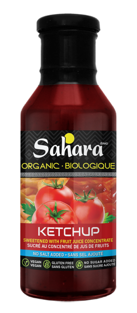 Sahara - Organic Ketchup No Sugar/No Salt
