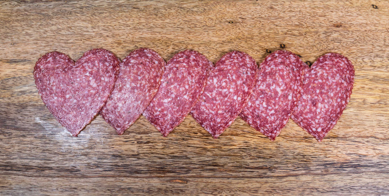 Heart Shape Salami