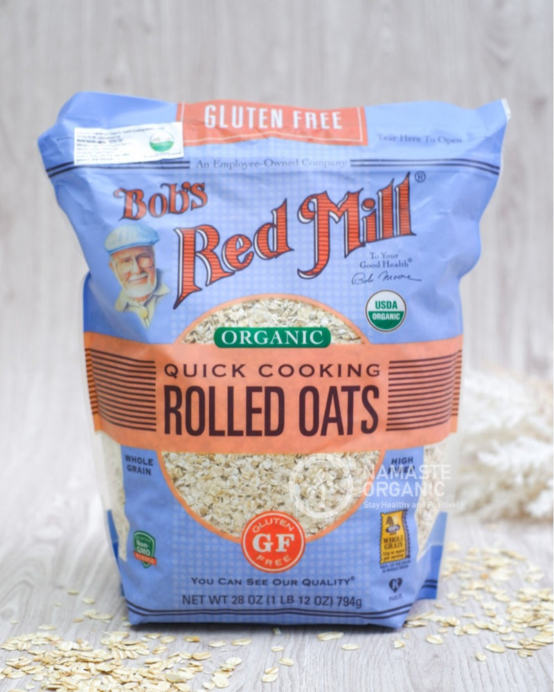 Bob's Red Mill - Organic Gluten Free Quick Cooking Rolled Oats