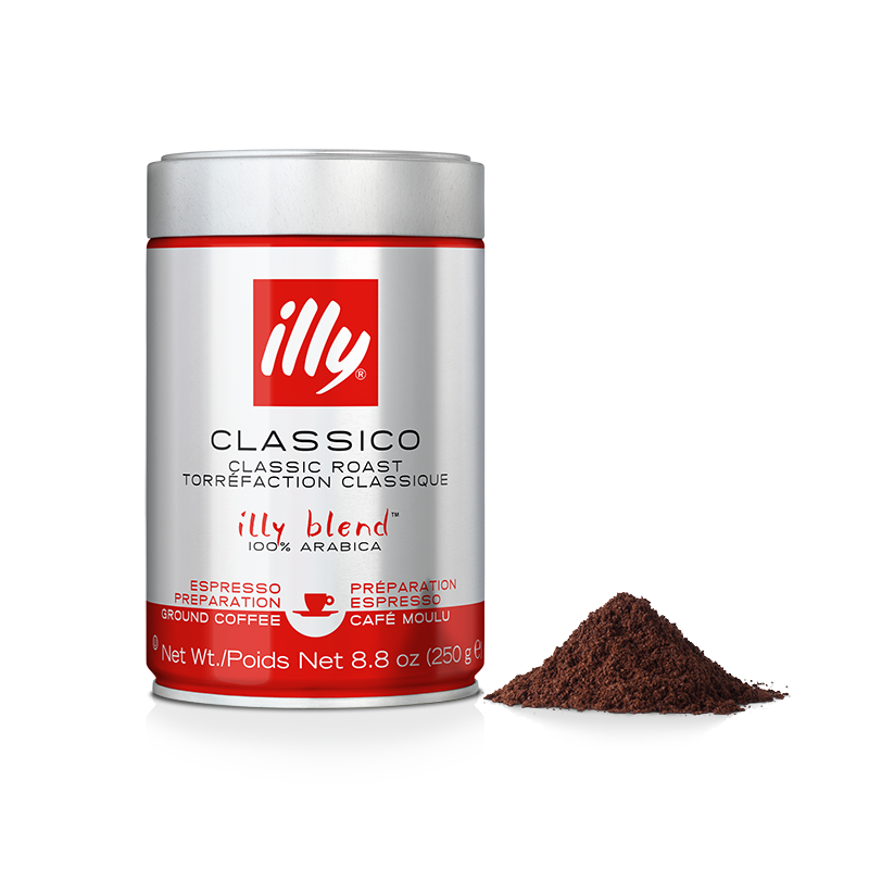 Illy - Espresso Classico Medium Roast Coffee (Ground) 250g