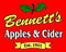 Bennett's Apples and Cider - Fresh Pressed Sweet Apple Cider