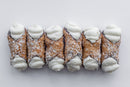 Cannoli - Fresh cream mini filled shells, 6 piece