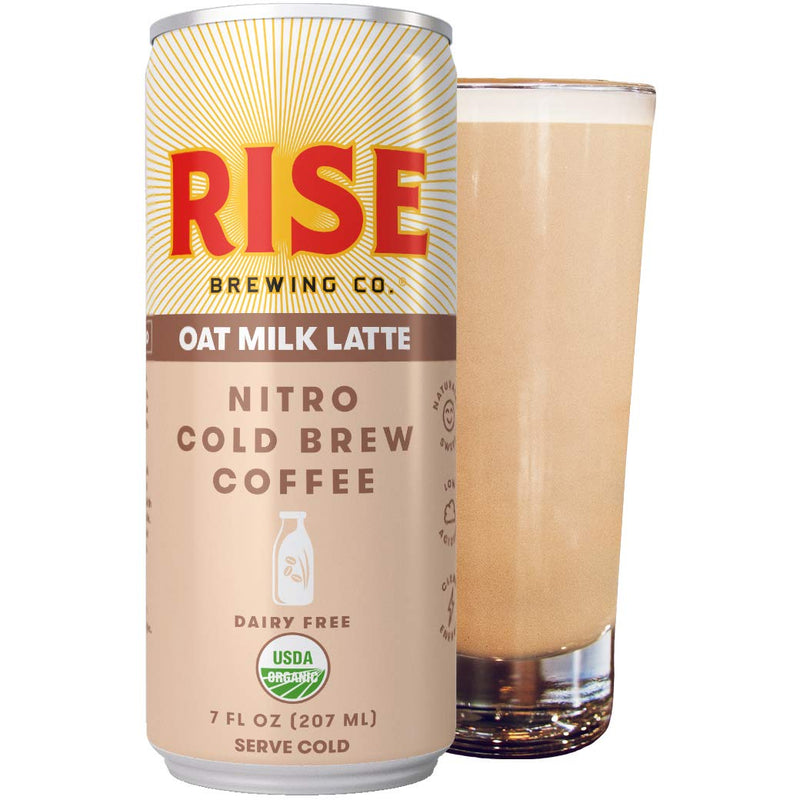RISE Brewing Co. - Oat Milk Latte Organic Nitro Cold Brew Coffee