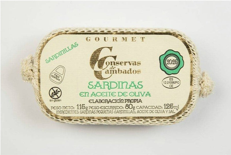 Conservas de Cambados - Gourmet Small Sardines in Olive Oil