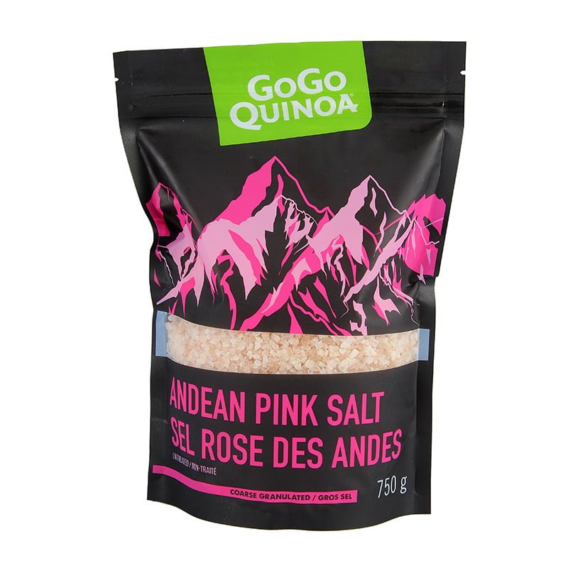 GoGo Quinoa - Pink Andean Cooking Salt (Coarse)