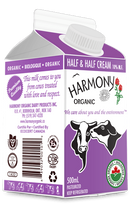 Harmony - Organic 10% Half & Half Cream