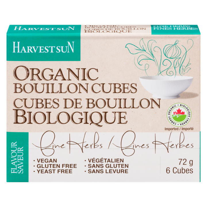 HarvestSun - Organic Fine Herbs Bouillon Cubes
