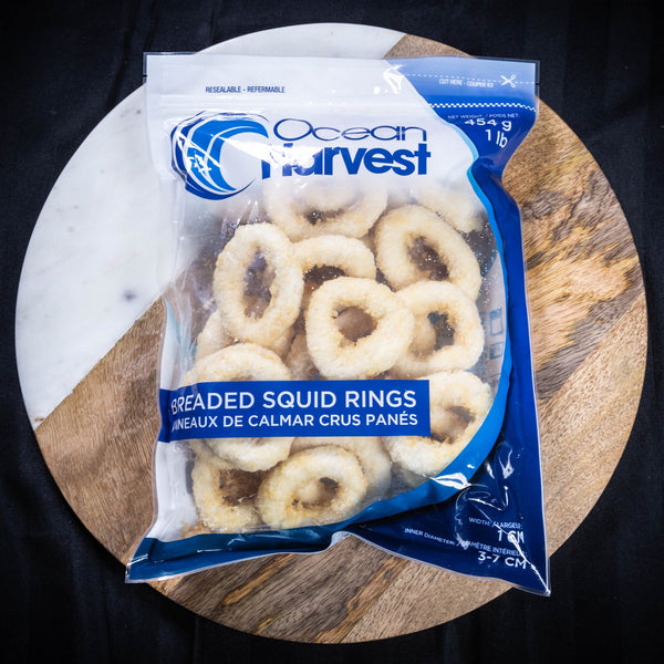 Frozen Breaded Squid Rings - Arrow - Seafood Crate