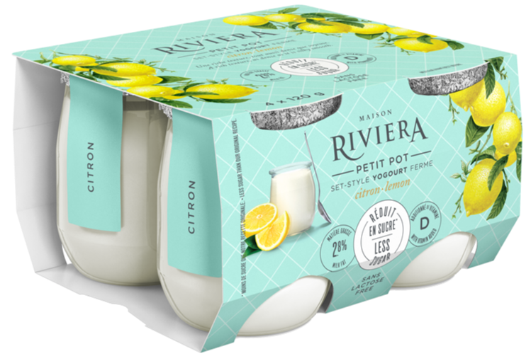 Maison Riviera - Lemon Less Sugar Set-Style Yogurt