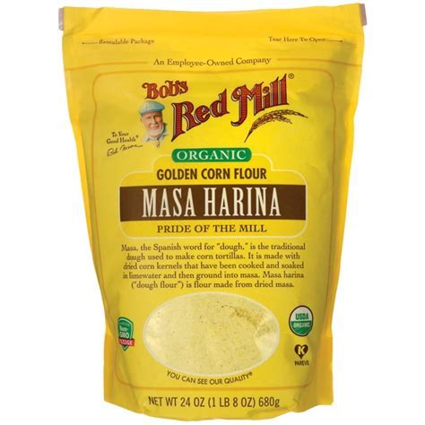 Bob's Red Mill - Organic Golden Masa Harina Corn Flour