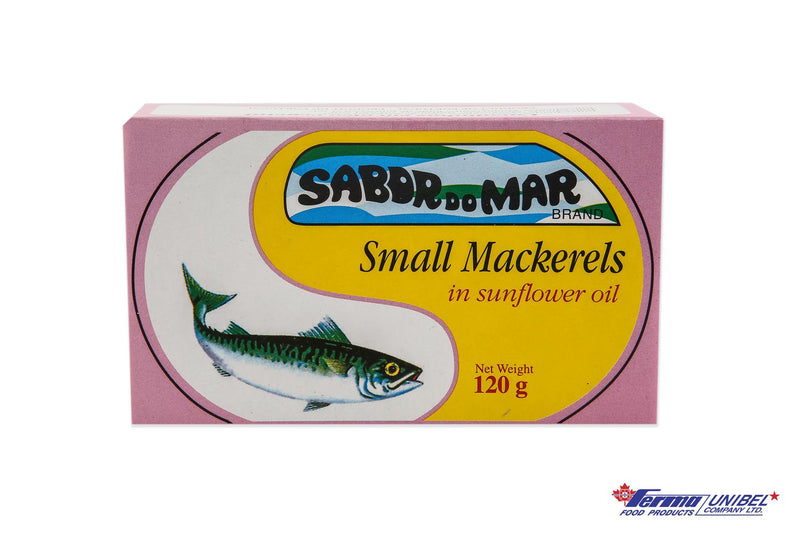 Sabor do Mar - Small Mackerels, Spiced in Sunflower Oil