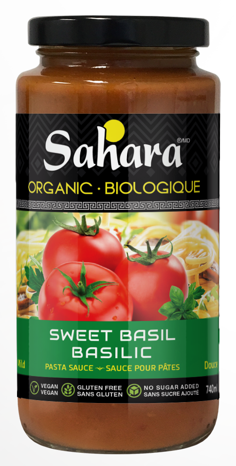 Sahara - Organic Sweet Basil Pasta Sauce
