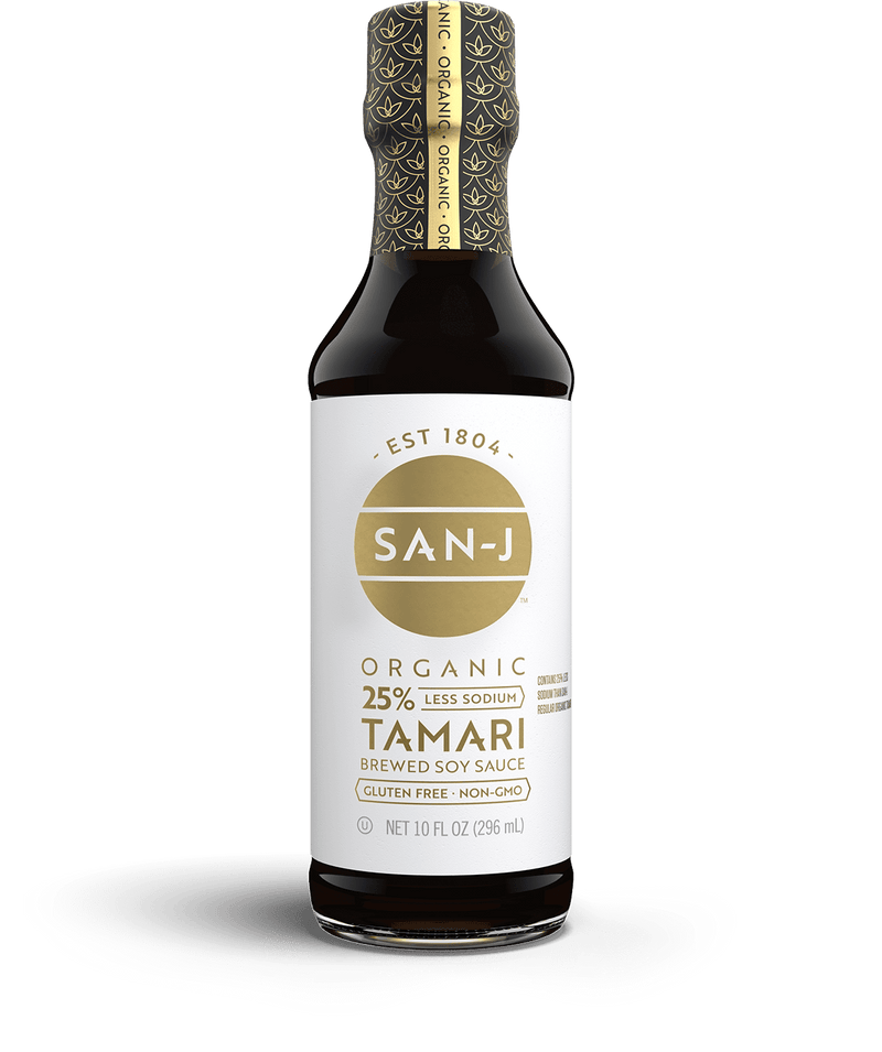 San-J - Organic Tamari Lite Soy Sauce with 25% Less Sodium