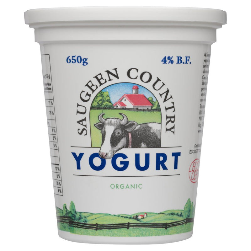 Saugeen Country - Organic Yogurt
