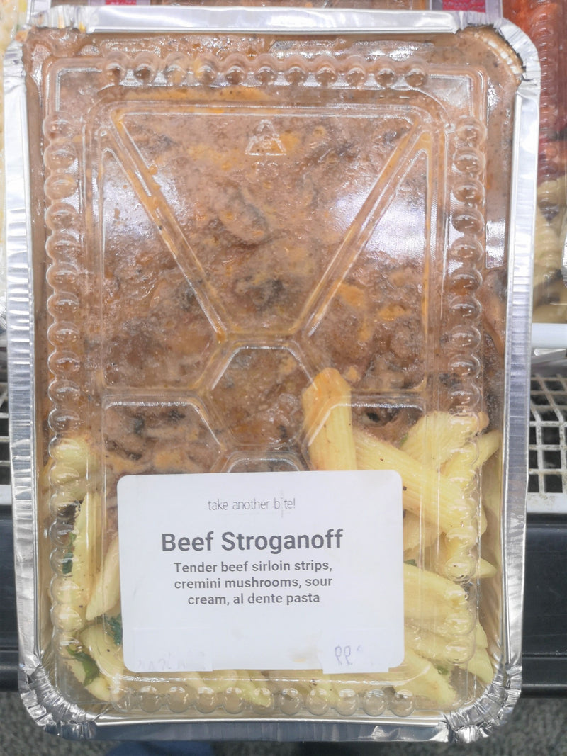 Take Another Bite - Beef Stroganoff with Herbed Noodles