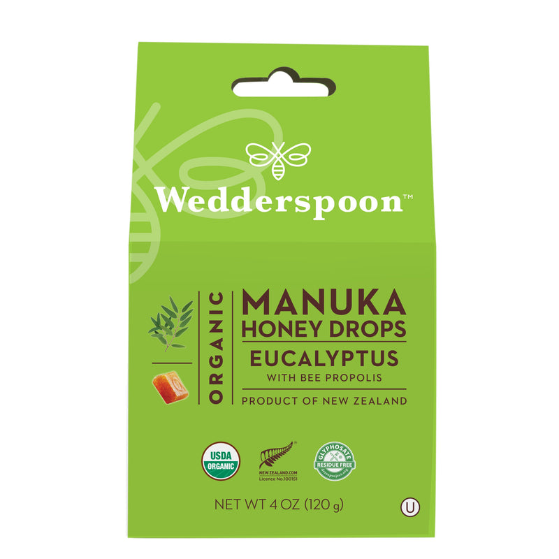 Wedderspoon - Organic Eucalyptus Manuka Honey Drops