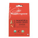Wedderspoon - Organic Ginger Manuka Honey Drops