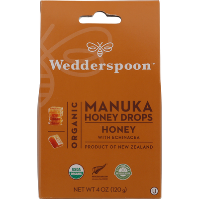 Wedderspoon - Organic Manuka Honey Drops