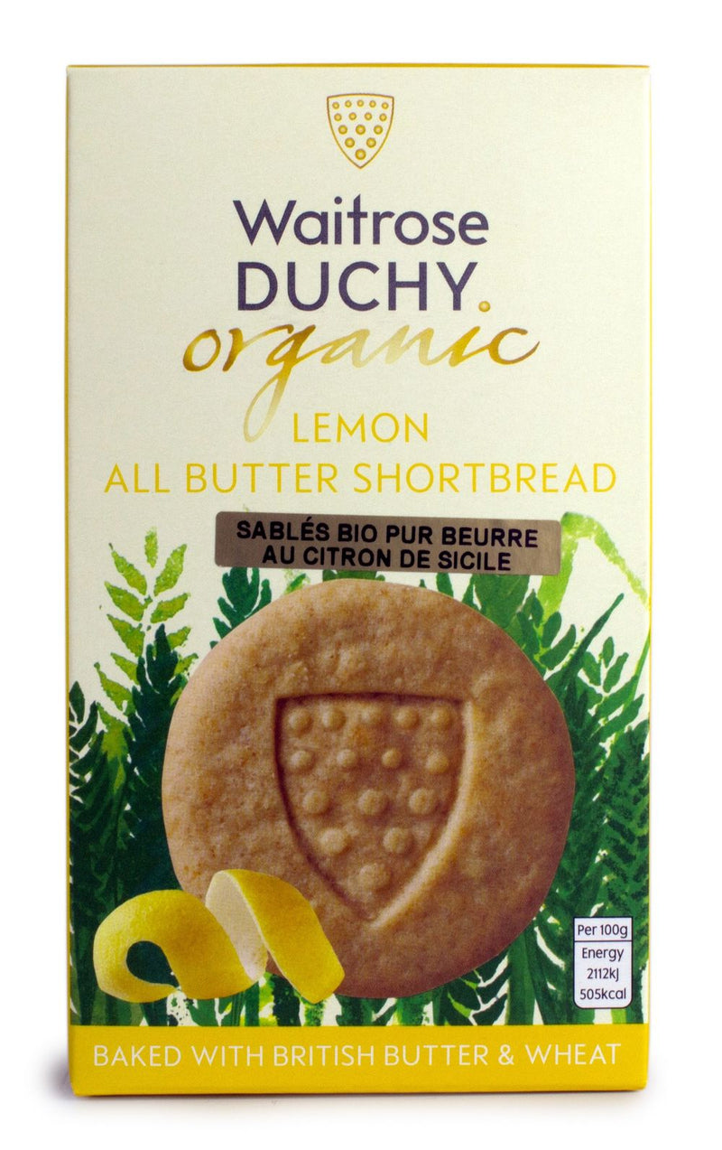 Waitrose - Duchy Organic Lemon Shortbread
