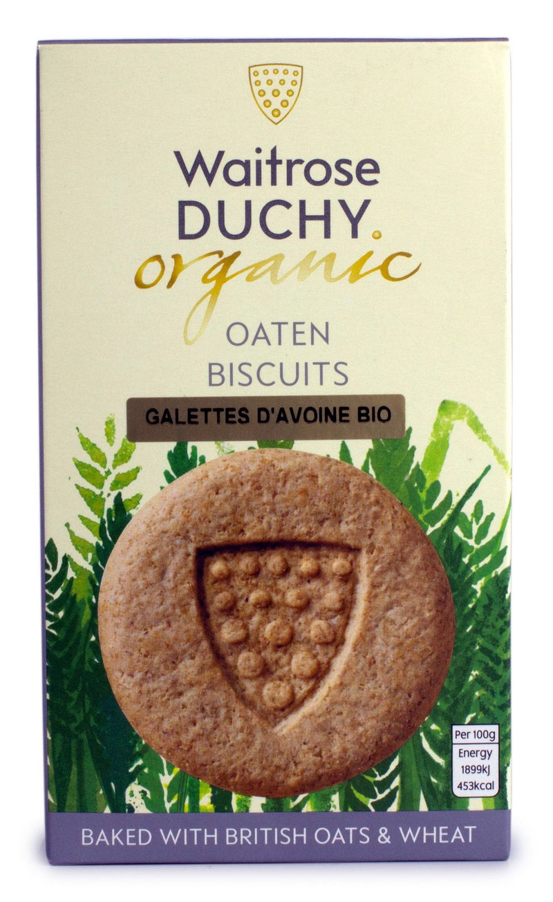 Waitrose - Duchy Organic Original Oaten Biscuits