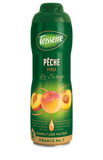 Teisseire - Peach Syrup 600ml
