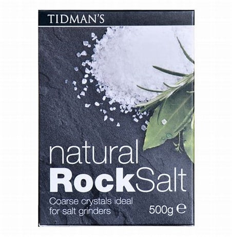 Tidman's - Coarse Natural Rock Salt