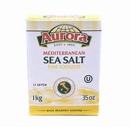 Aurora - Fine IodizedMediterranean Sea Salt